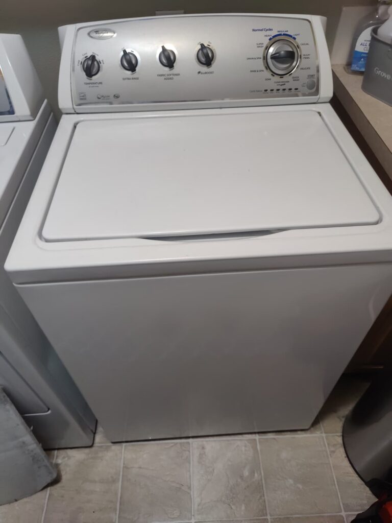 Whirlpool washer