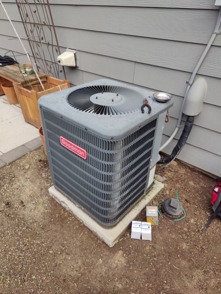 AC unit ” Goodman”