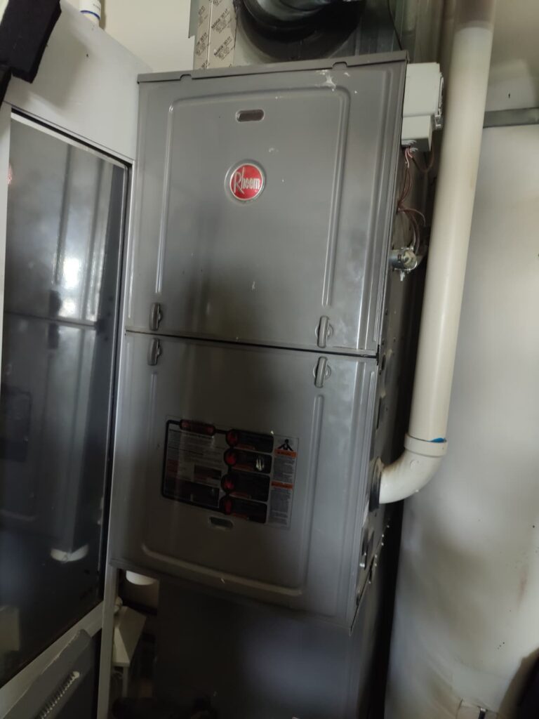Rheem furnace check up